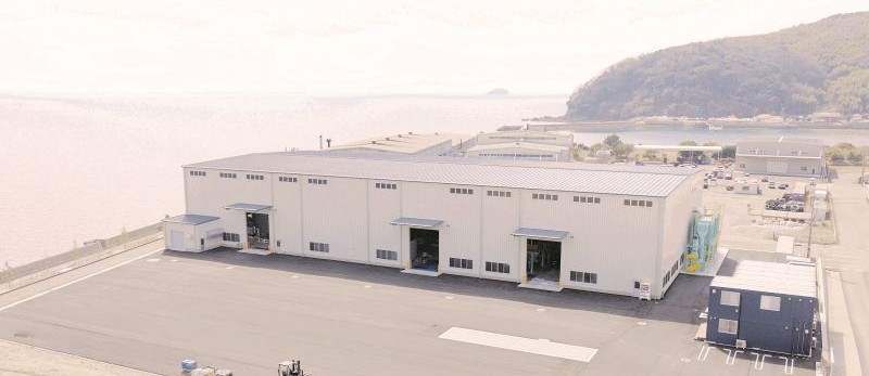 工場正面（俯瞰）