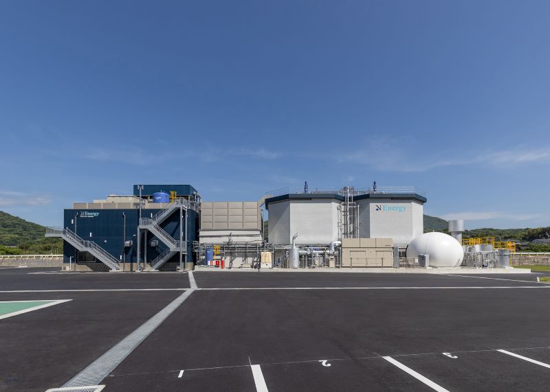 処理棟 外観南東面